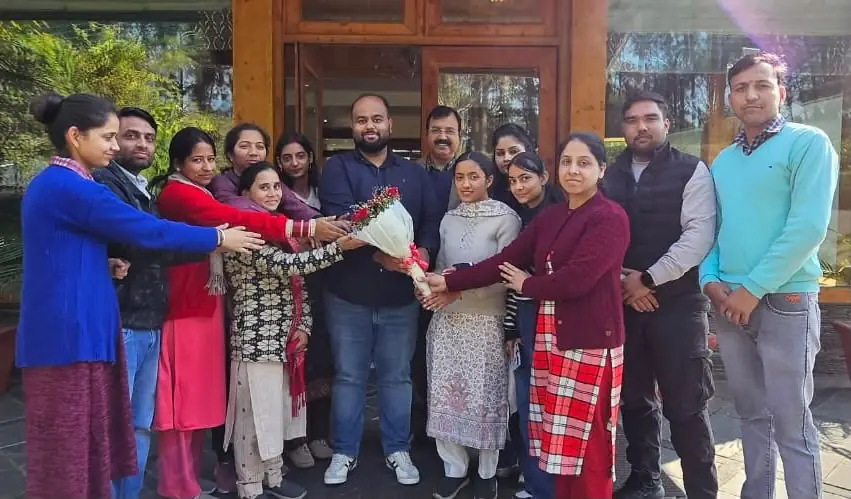 Arpan Sood and Associates team gathered in Palampur